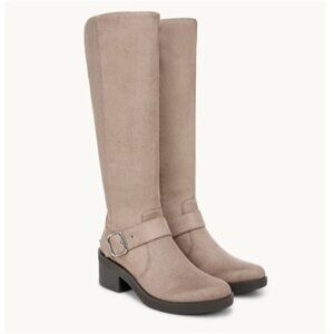 LifeStride Bzees Women's Olympia Washable Knee-High Boots Brown Size 9.5M NWB